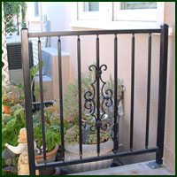Wrought Iron Fence, Galt